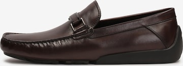 Kazar Moccasins in Brown: front