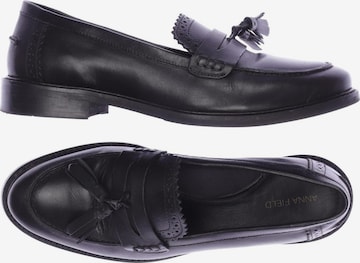 Anna Field Flats & Loafers in 41 in Black: front