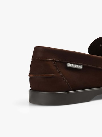 Scalpers Loafer 'Blake' värissä ruskea