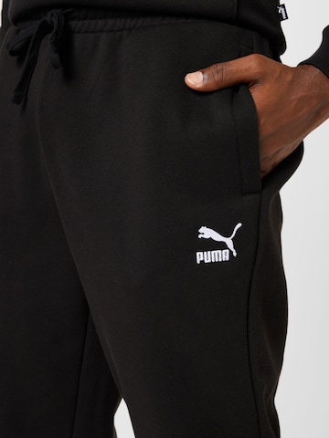 PUMA Tapered Pants in Black