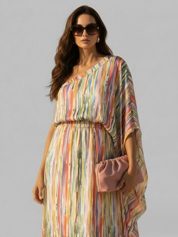 WEARABLE STORIES Jurk 'Loisa' in Gemengde kleuren