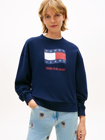 Tommy Jeans Tréning póló - kék: elől