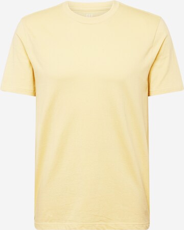 T-Shirt GAP en jaune : devant