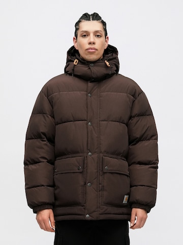 ruda Carhartt WIP Žieminė striukė 'Brent': priekis