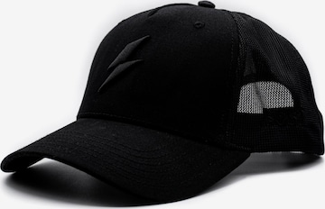 Be52 Hætte 'Bolt premium' i sort: forside