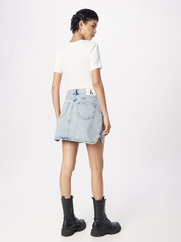 Calvin Klein Jeans Skirt in Blue