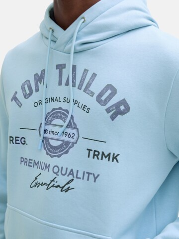 TOM TAILOR Sweatshirt in Blau