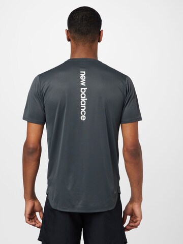 new balance - Camiseta funcional en gris