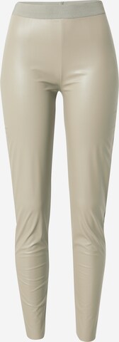 Karo Kauer Skinny Leggings in Green: front