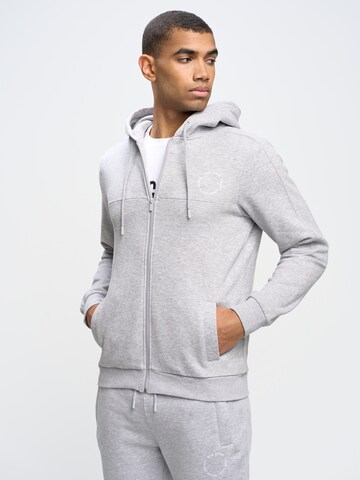 Veste de survêtement 'AJRON' BIG STAR en gris : devant