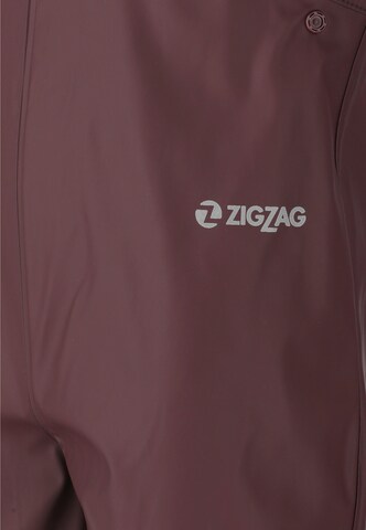 ZigZag Regular Athletic Suit 'GILBO' in Brown