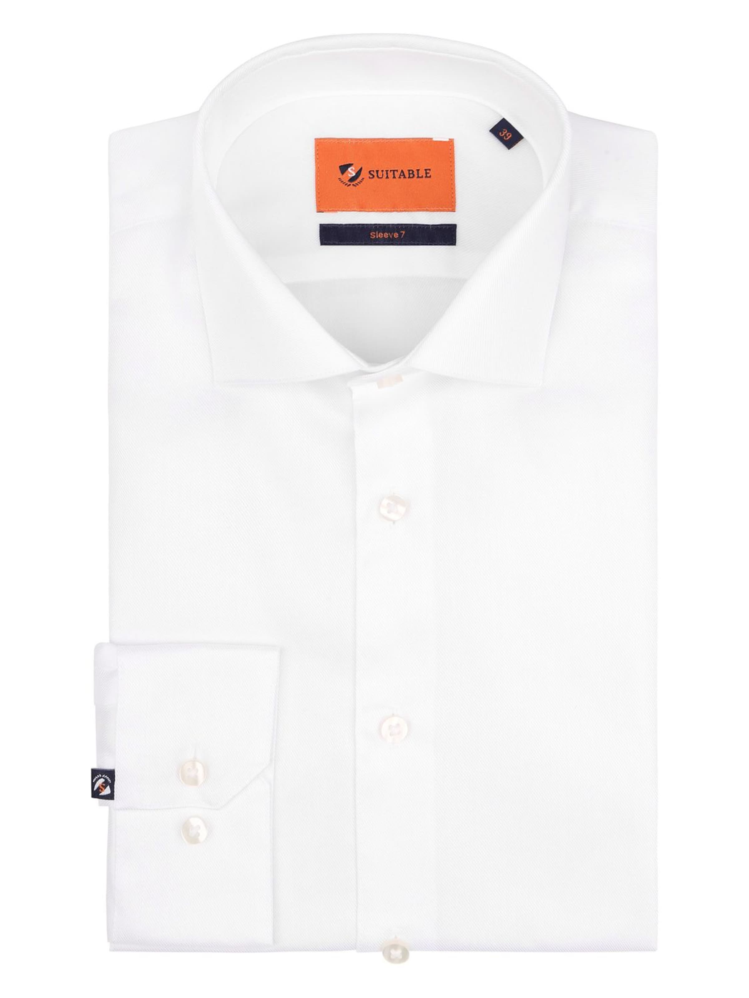 Suitable Slim fit Overhemd in Wit
