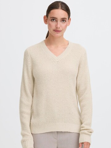 Oxmo - Jersey ' OXFSINVI PU 1 ' en beige