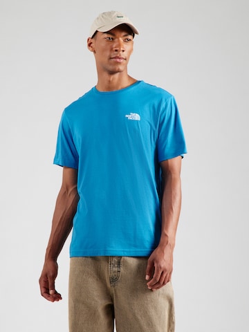 Maglietta 'SIMPLE DOME' di THE NORTH FACE in blu: frontale