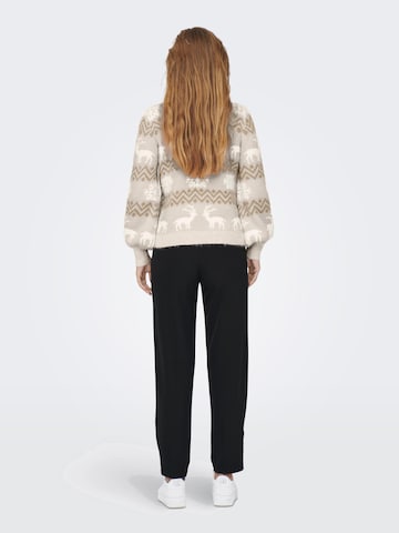 Pullover 'XMAS' di ONLY in beige