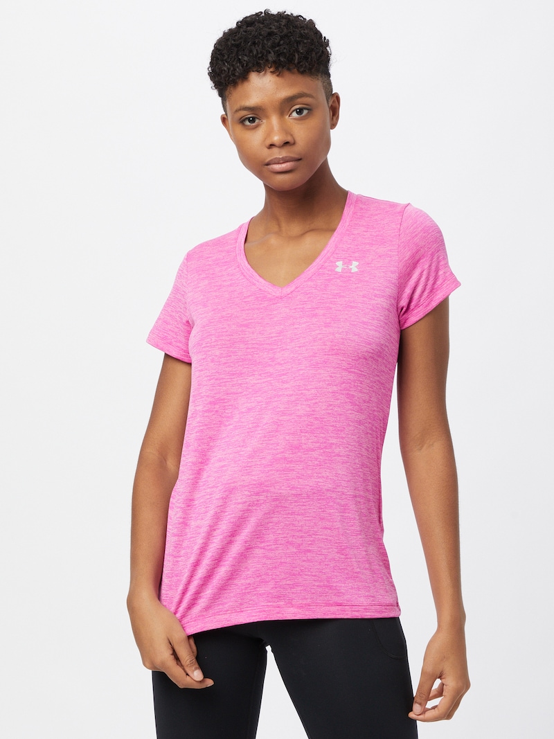 Fitness Short sleeves Mottled Pink
