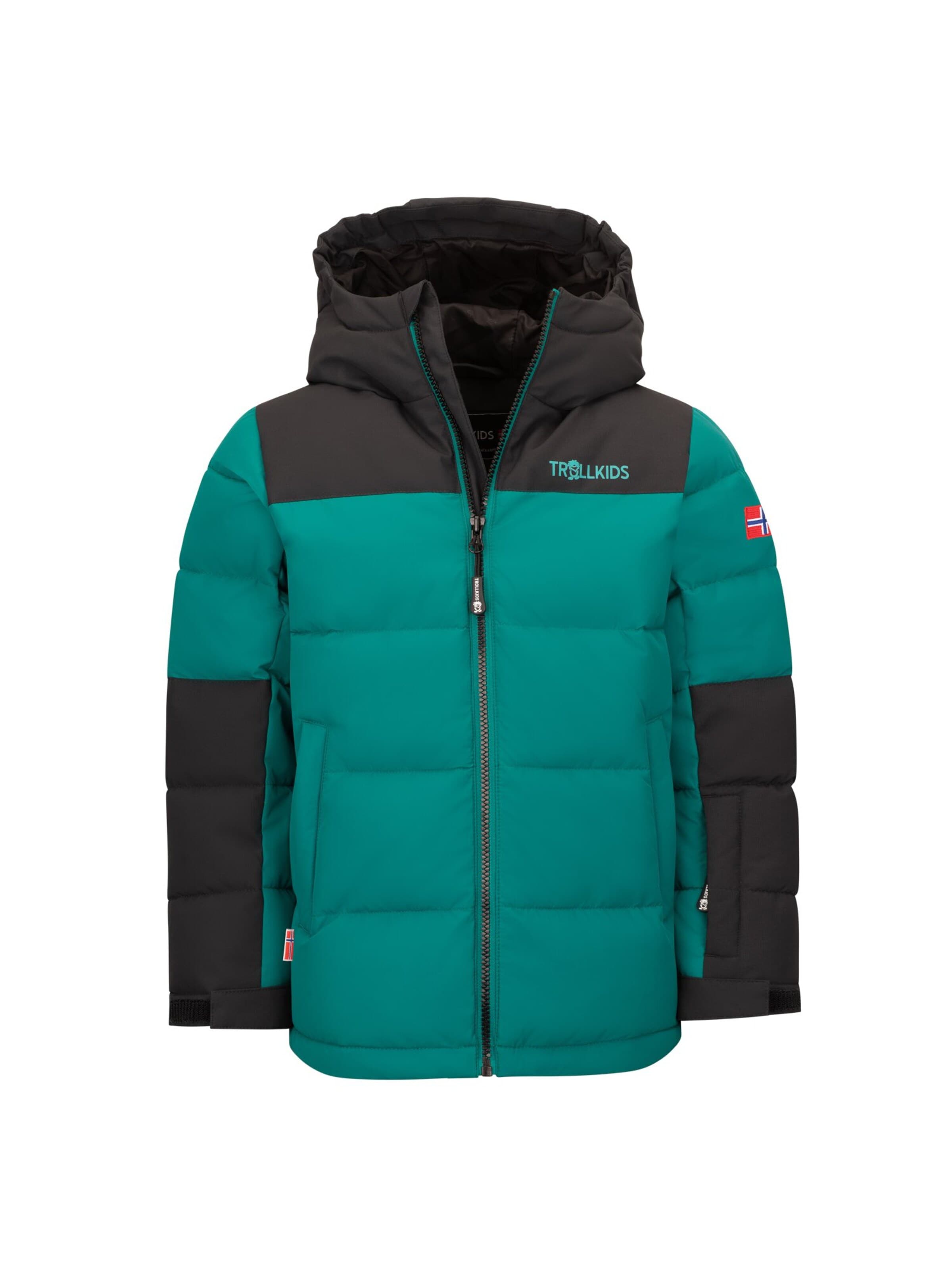 TROLLKIDS Winter Jacket in Blue: front