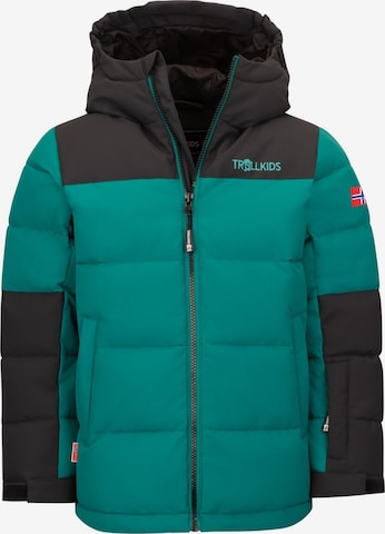 TROLLKIDS Winter Jacket in Blue: front