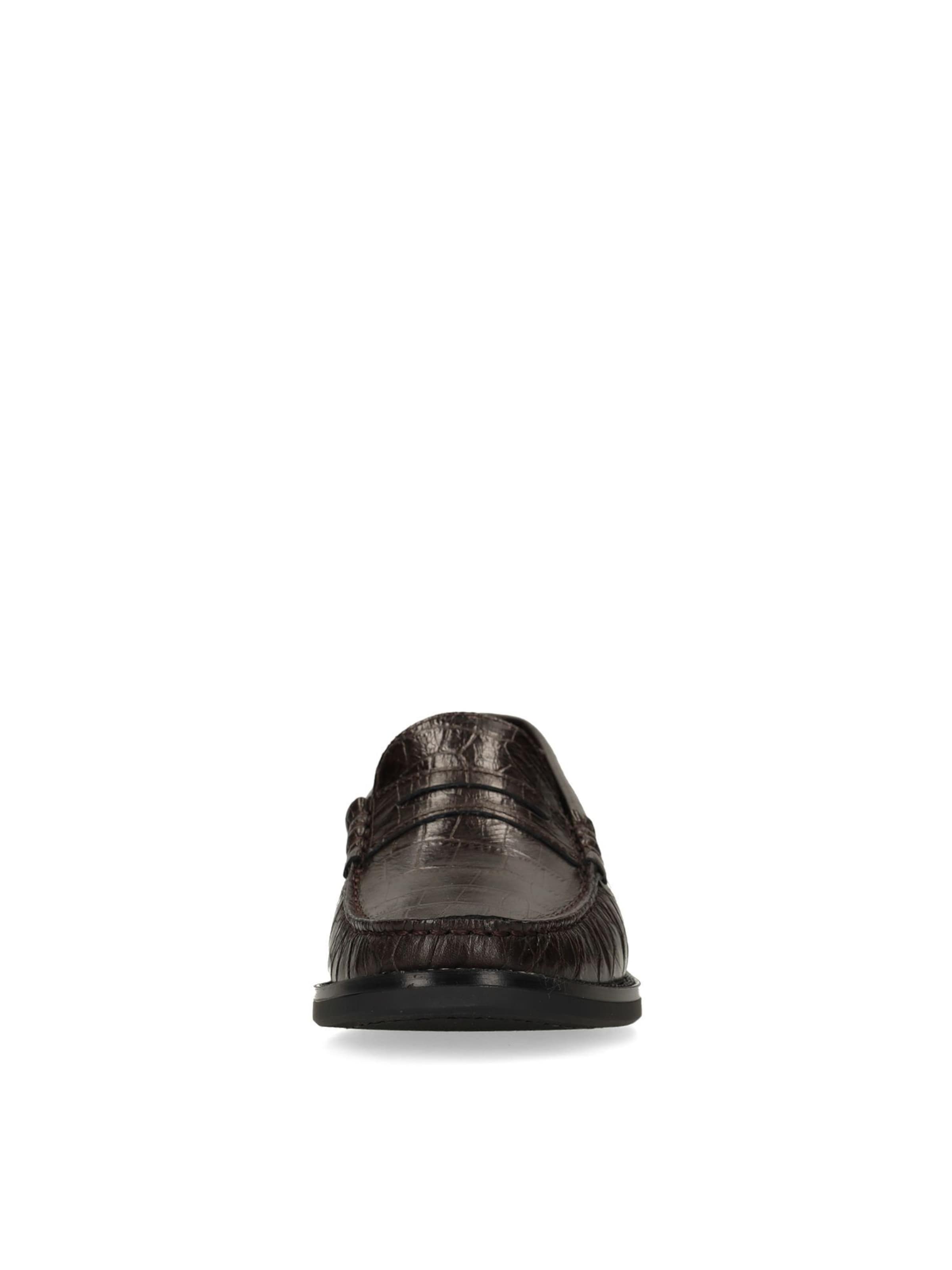 MANFIELD Classic Flats in Grey