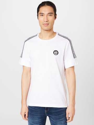 T-Shirt 'NEW EVERGREEN' Michael Kors en blanc : devant