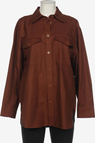 Arket Blouse & Tunic in XL in Brown: front