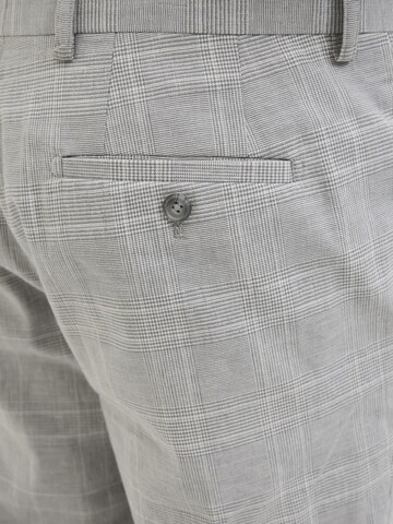 JACK & JONES Slim fit Trousers with creases in Grey