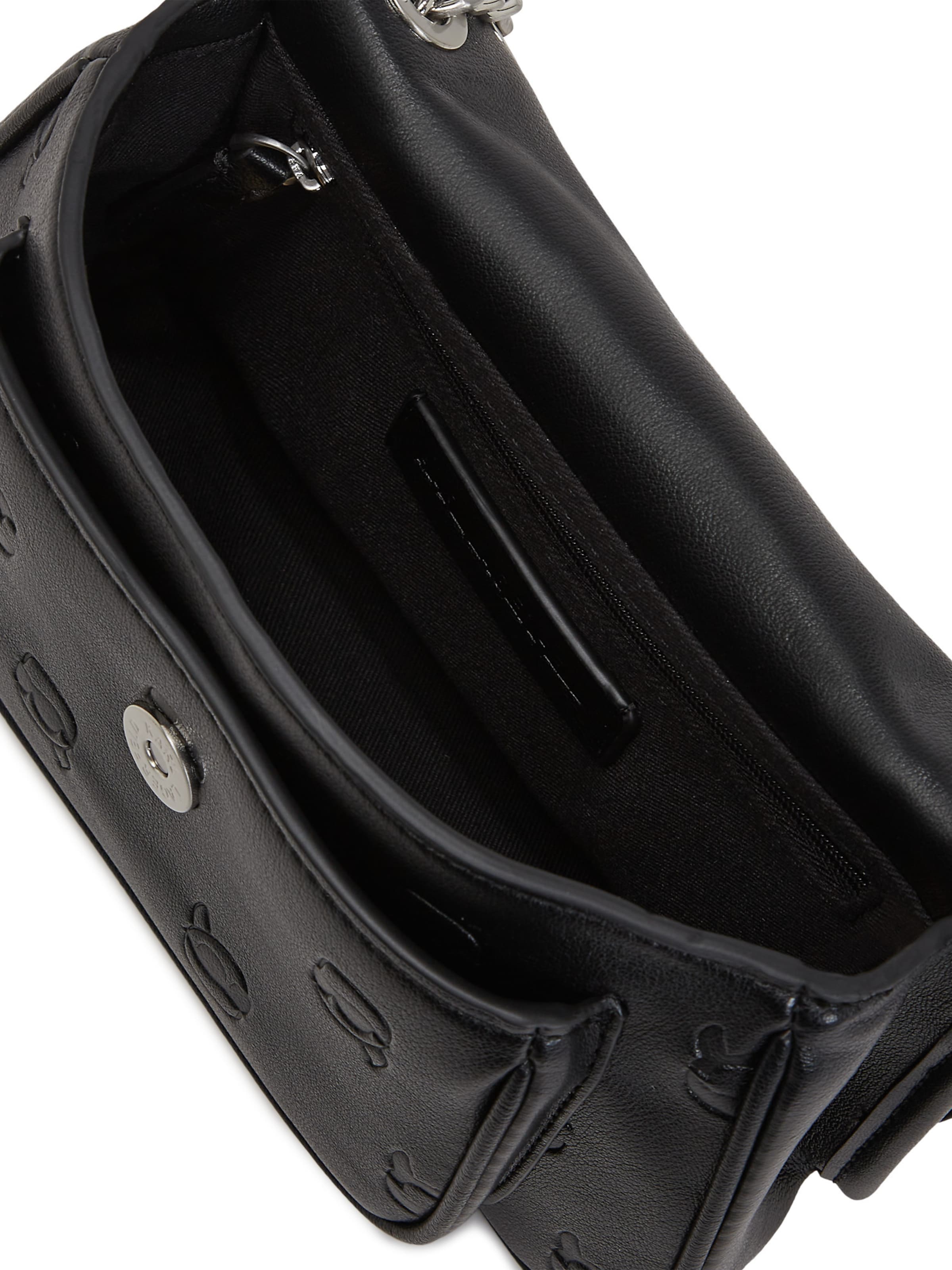 Karl Lagerfeld Schoudertas 'Ikon' in Zwart