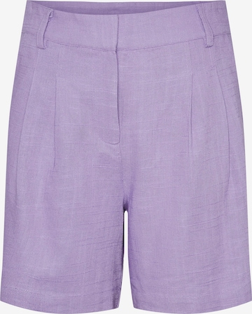 Pantalon à pince 'Isma' Y.A.S en violet : devant