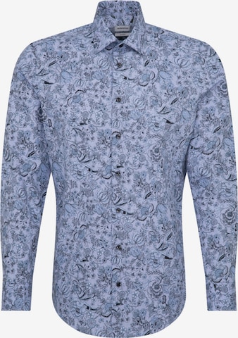 SEIDENSTICKER Slim fit Business Shirt ' Shaped ' in Blue: front