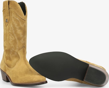 Scalpers Cowboy boot 'Isa' in Brown