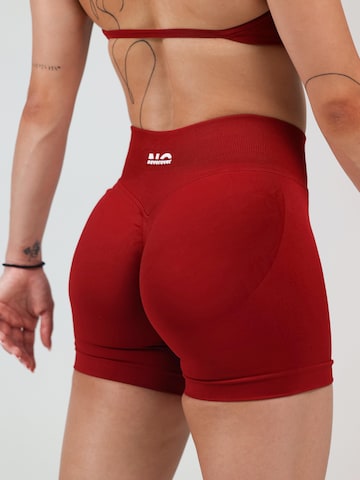 neverover - regular Pantalón deportivo 'Hue Shorts' en rojo