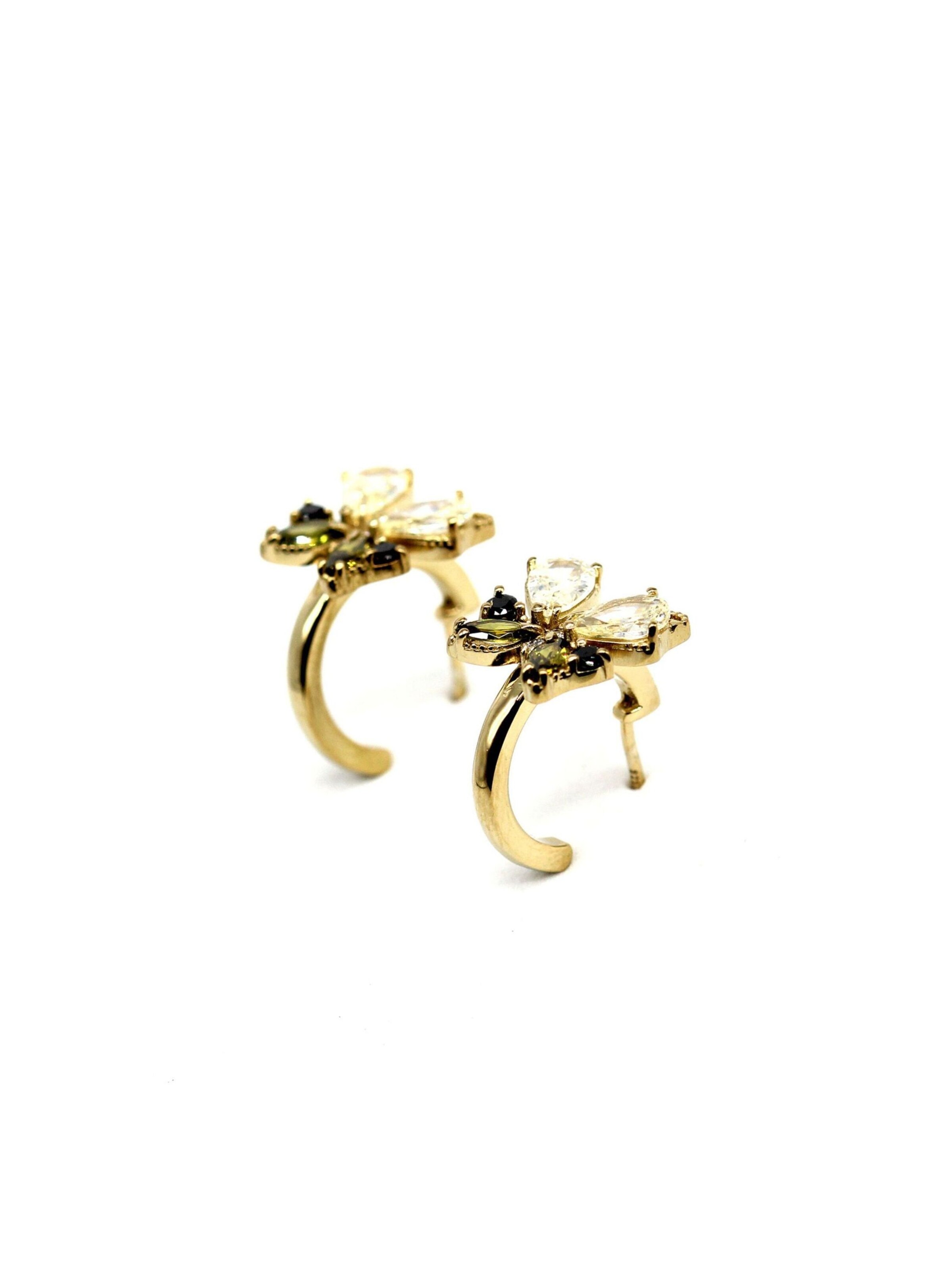 Leis Ohrringe in gold, Produktansicht