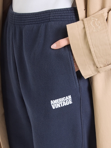 AMERICAN VINTAGE Loosefit Παντελόνι 'PLIZZY' σε μπλε