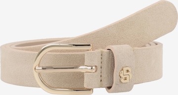 BOSS Gürtel 'Scarlet' in Beige: Vorderseite