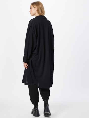 Urban Classics Knitted Coat in Black