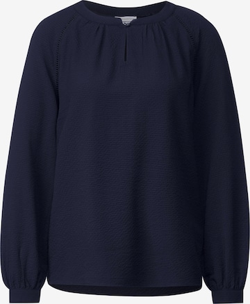 STREET ONE Blouse in Blue: front