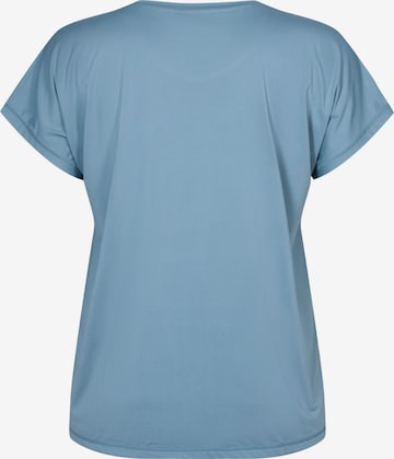 T-shirt Active by Zizzi en bleu