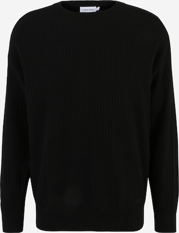 Calvin Klein Sweater in Black: front