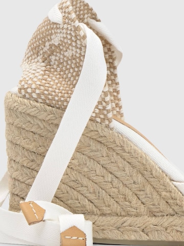 Castañer Espadrillaer 'Carina' i hvid