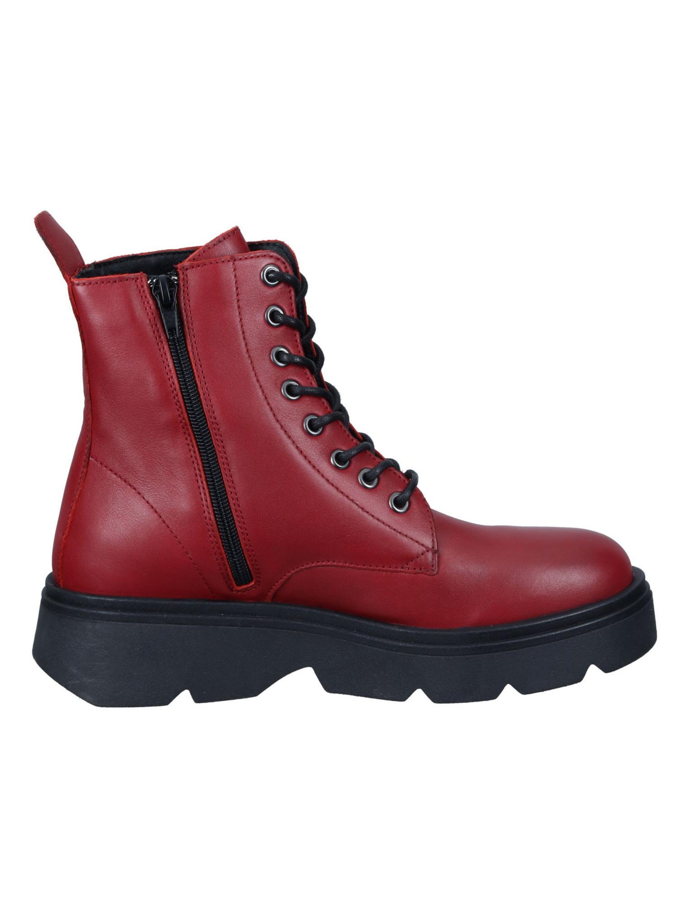 PIAZZA Ankle Boots 'Stiefeletten' in Red
