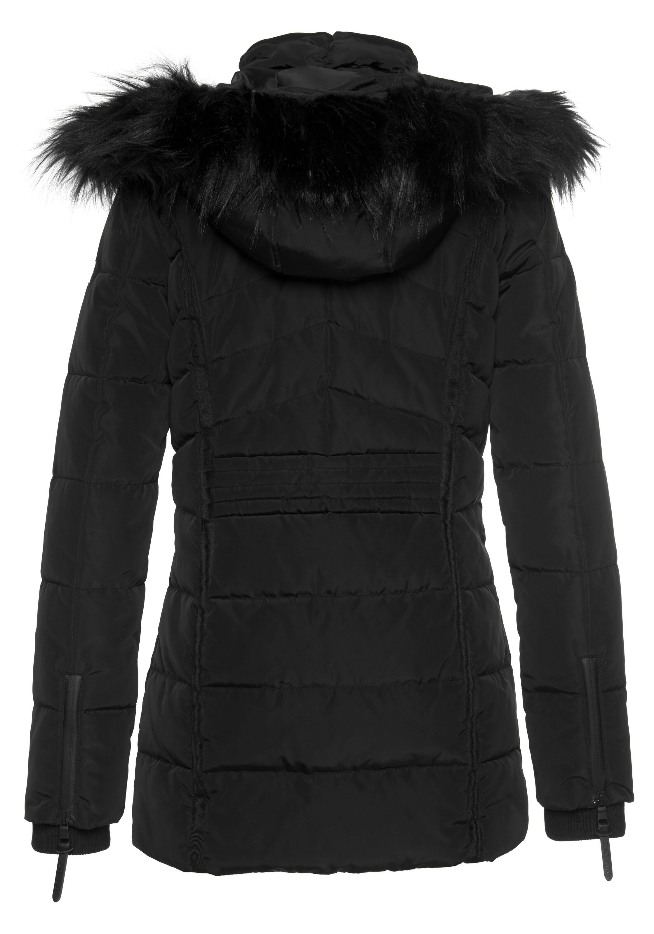 ALPENBLITZ Winterjacke in Schwarz