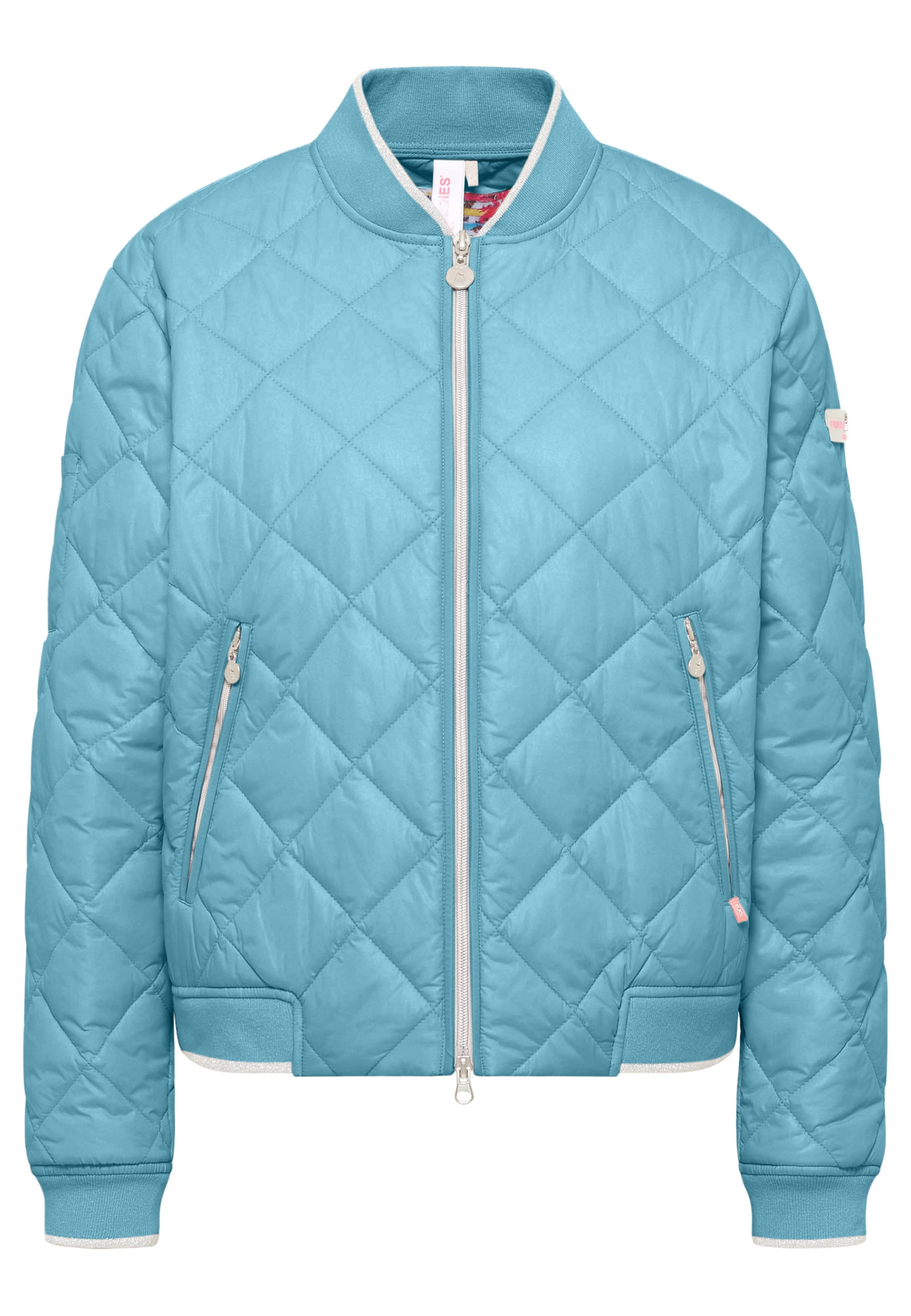 Frieda & Freddies NY Jacke in Blau: Vorderseite