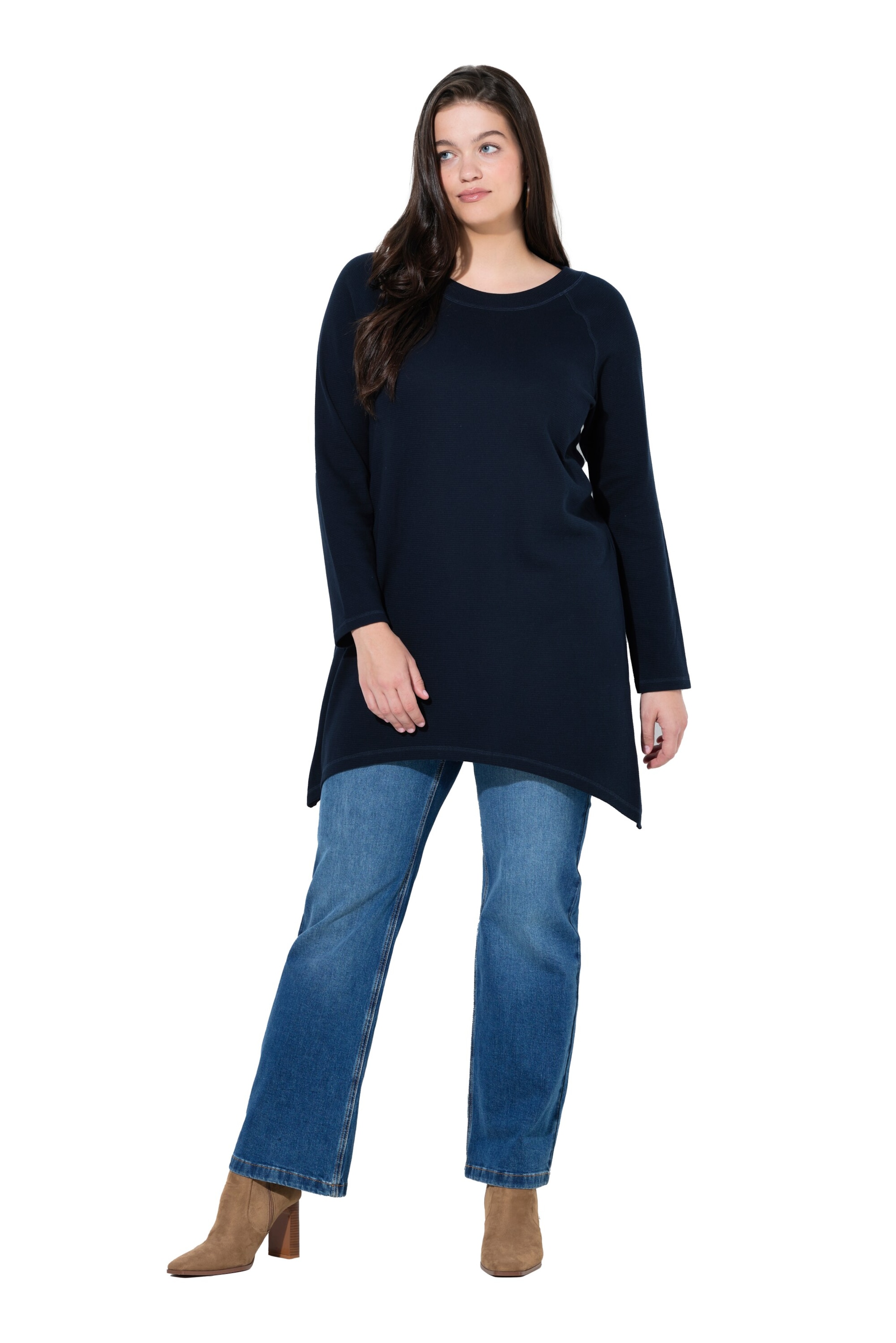 Ulla Popken Shirt in Blau