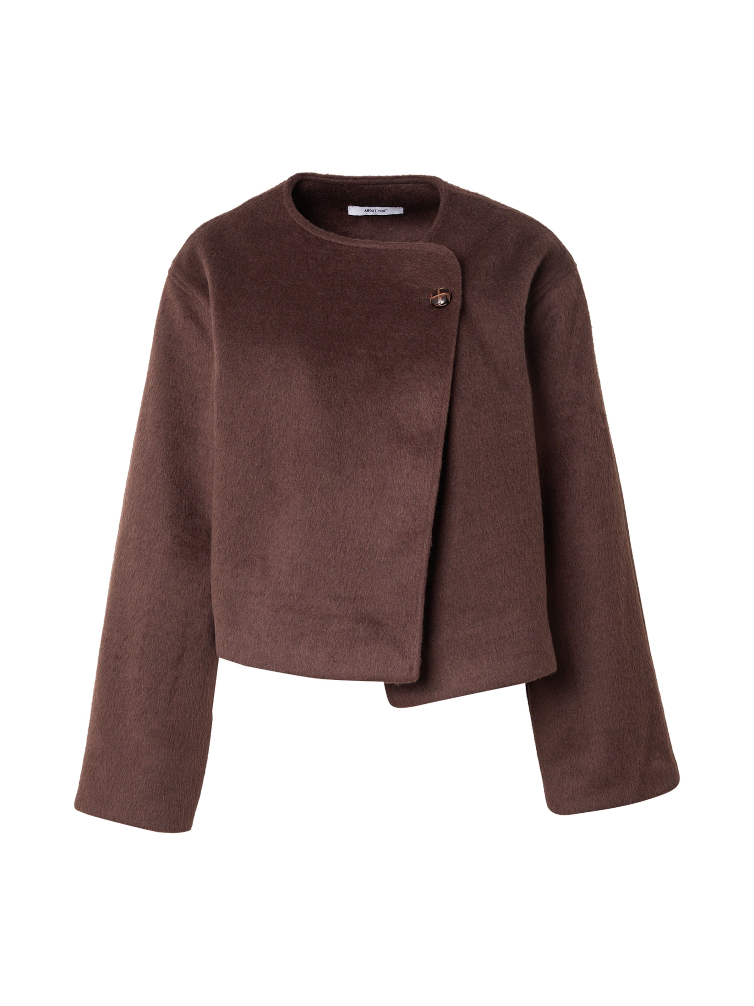 Demisezoninė striukė 'Paige' iš ABOUT YOU, spalva – tamsiai ruda, Prekių apžvalga