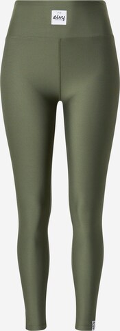 Pantaloni sportivi 'Icecold' di Eivy in verde: frontale