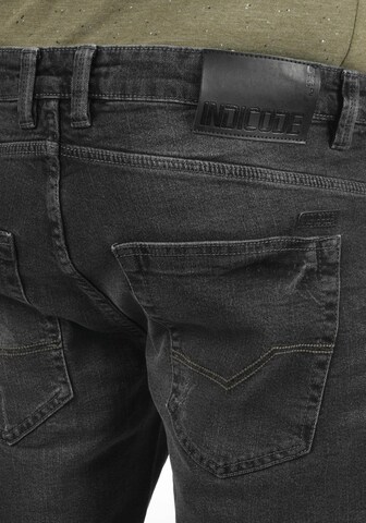 INDICODE JEANS Regular Jeansshorts 'Quentin' in Grau