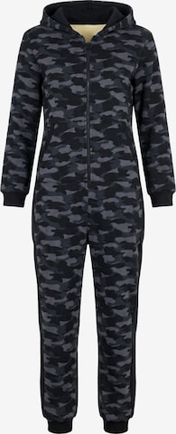 Ulla Popken Jumpsuit in Grau: Vorderseite