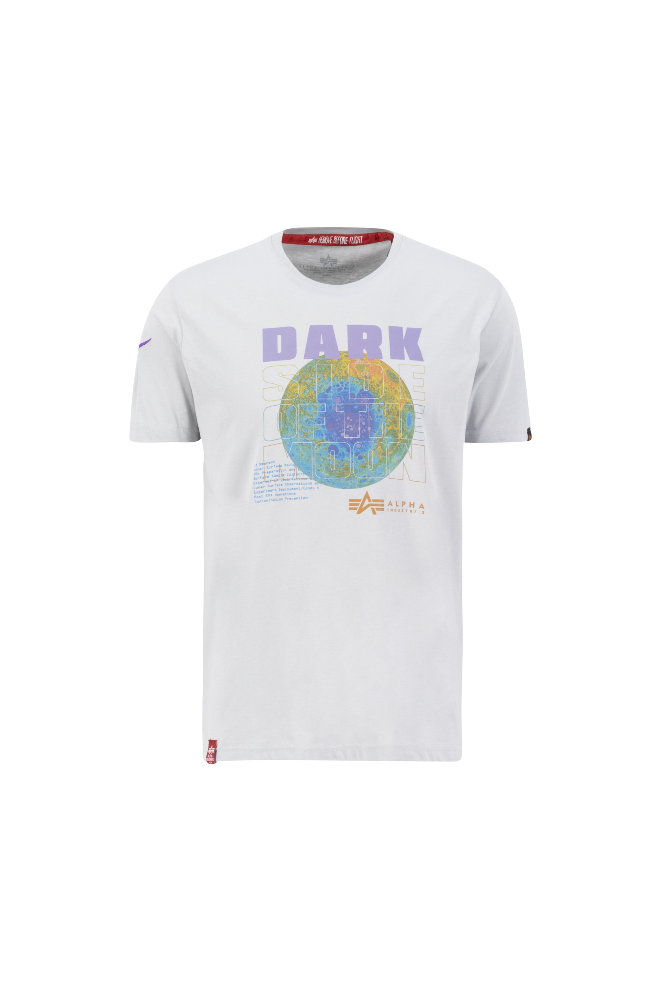 ALPHA INDUSTRIES Särk 'Dark Side', värv hall: eest vaates