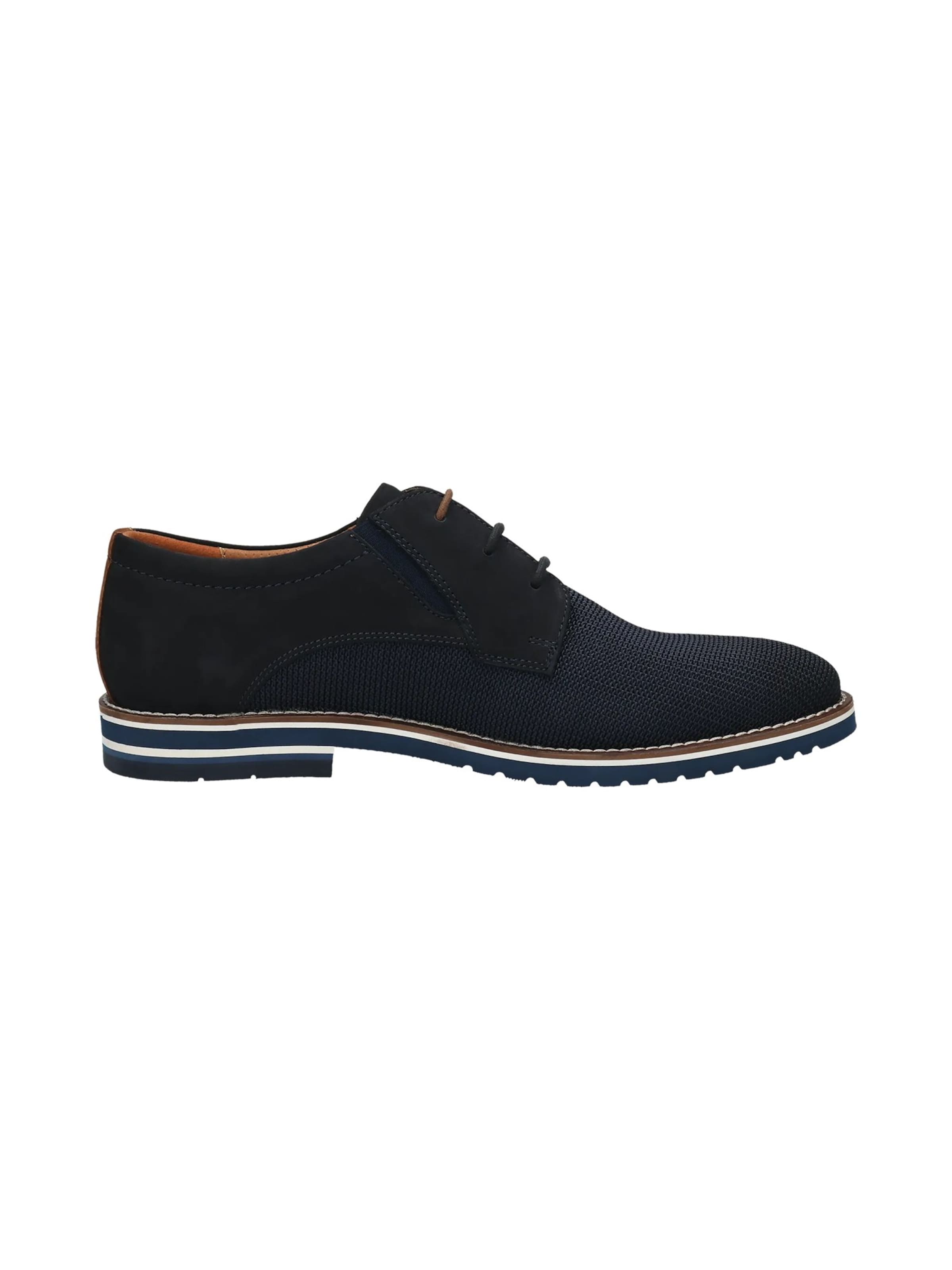 Chaussure à lacets SALAMANDER en bleu