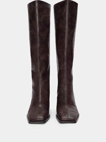 Bottes Pull&Bear en marron